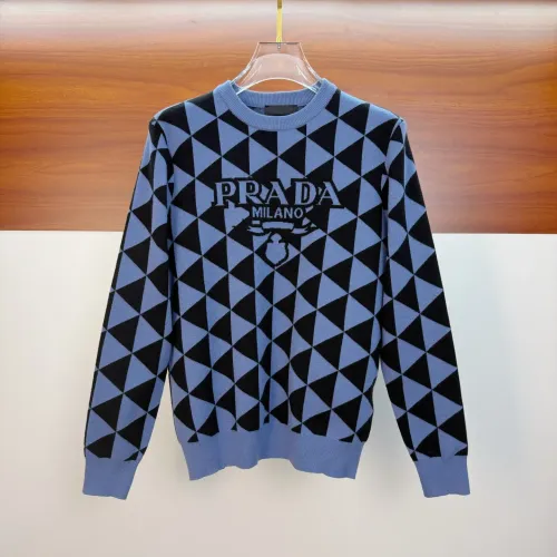 Prada Sweaters Long Sleeved For Unisex #1421934 $82.00 USD, Wholesale Replica Prada Sweaters