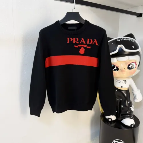 Prada Sweaters Long Sleeved For Unisex #1421935 $82.00 USD, Wholesale Replica Prada Sweaters