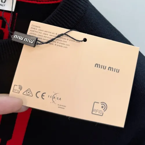 Replica MIU MIU Sweaters Long Sleeved For Unisex #1421949 $82.00 USD for Wholesale