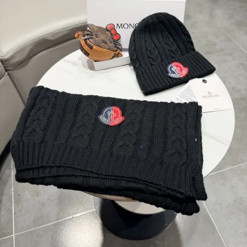 Moncler Hat and Scarf Set #1422151 $64.00 USD, Wholesale Replica Moncler Hat and Scarf and Glove Set