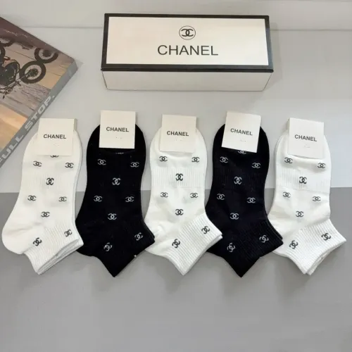 Replica Chanel Socks #1422360 $27.00 USD for Wholesale