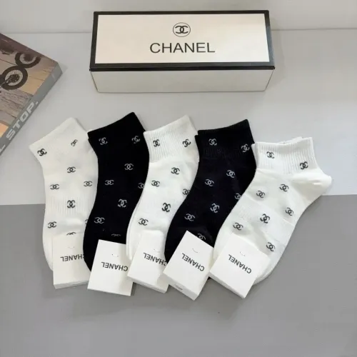 Replica Chanel Socks #1422360 $27.00 USD for Wholesale