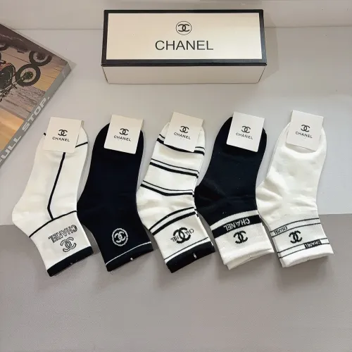 Replica Chanel Socks #1422361 $27.00 USD for Wholesale