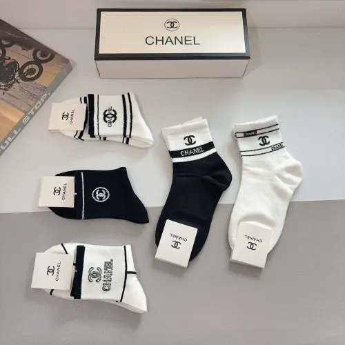 Replica Chanel Socks #1422361 $27.00 USD for Wholesale