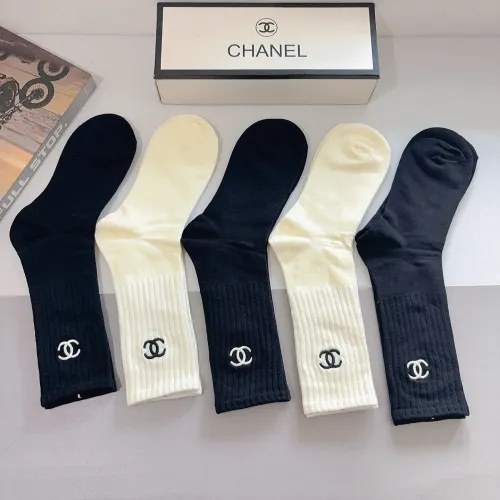 Replica Chanel Socks #1422367 $29.00 USD for Wholesale