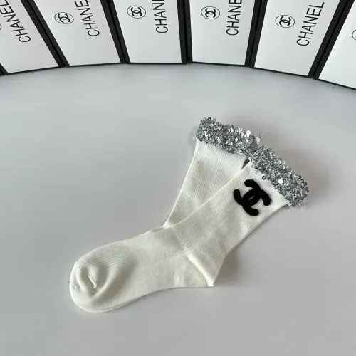 Chanel Socks #1422383 $27.00 USD, Wholesale Replica Chanel Socks