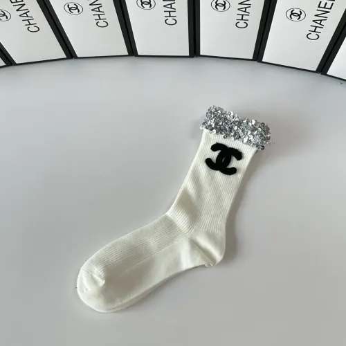 Replica Chanel Socks #1422383 $27.00 USD for Wholesale