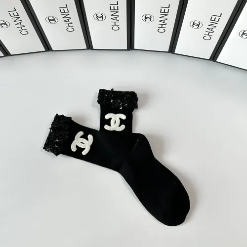 Replica Chanel Socks #1422385 $27.00 USD for Wholesale