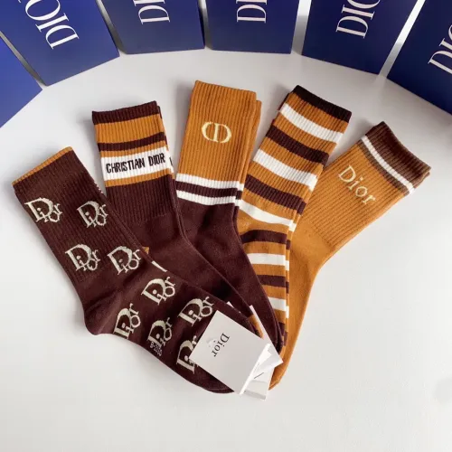 Replica Christian Dior Socks #1422388 $29.00 USD for Wholesale