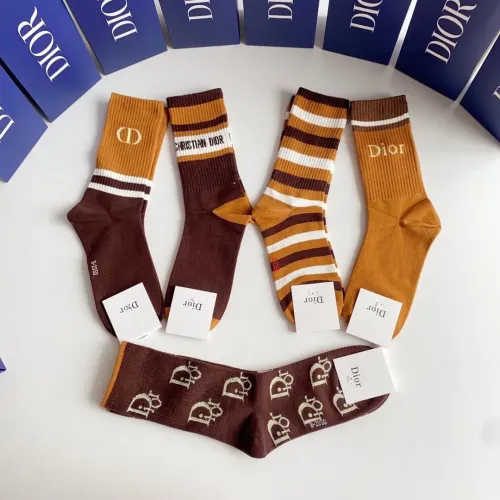Replica Christian Dior Socks #1422388 $29.00 USD for Wholesale