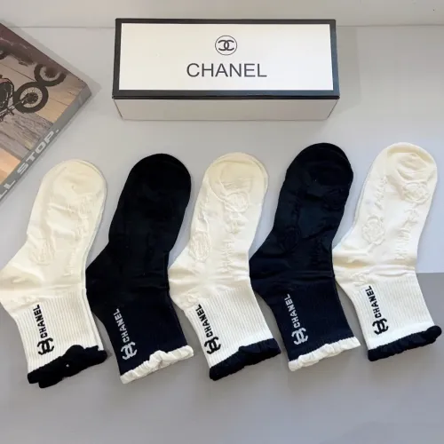 Replica Chanel Socks #1422391 $27.00 USD for Wholesale