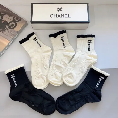 Replica Chanel Socks #1422391 $27.00 USD for Wholesale