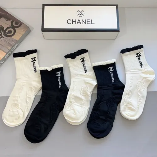 Replica Chanel Socks #1422391 $27.00 USD for Wholesale