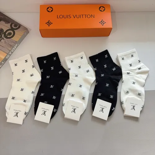 Louis Vuitton LV Socks #1422392 $27.00 USD, Wholesale Replica Louis Vuitton LV Socks