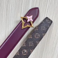 $56.00 USD Louis Vuitton AAA Quality Belts In 3.0cm For Women #1418469