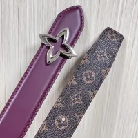 $56.00 USD Louis Vuitton AAA Quality Belts In 3.0cm For Women #1418470