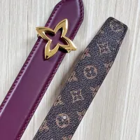 $56.00 USD Louis Vuitton AAA Quality Belts In 3.0cm For Women #1418471
