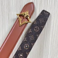 $56.00 USD Louis Vuitton AAA Quality Belts In 3.0cm For Women #1418479