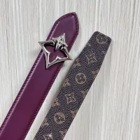 $56.00 USD Louis Vuitton AAA Quality Belts In 3.0cm For Women #1418480