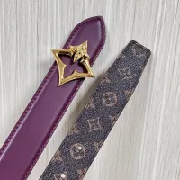 $56.00 USD Louis Vuitton AAA Quality Belts In 3.0cm For Women #1418481