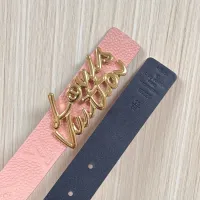 $64.00 USD Louis Vuitton AAA Quality Belts In 3.0cm For Women #1418568