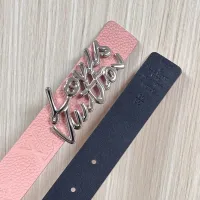 $64.00 USD Louis Vuitton AAA Quality Belts In 3.0cm For Women #1418569