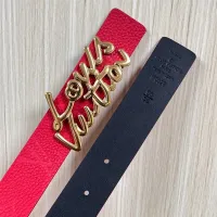 $64.00 USD Louis Vuitton AAA Quality Belts In 3.0cm For Women #1418570