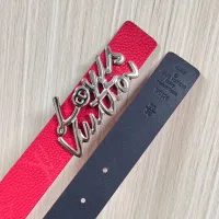 $64.00 USD Louis Vuitton AAA Quality Belts In 3.0cm For Women #1418571
