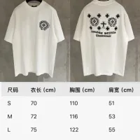 $56.00 USD Chrome Hearts T-Shirts Short Sleeved For Unisex #1418580