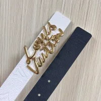 $64.00 USD Louis Vuitton AAA Quality Belts In 3.0cm For Women #1418584