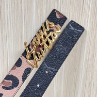 $64.00 USD Louis Vuitton AAA Quality Belts In 3.0cm For Women #1418594
