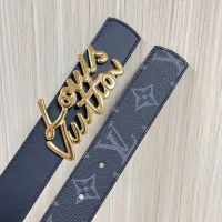 $64.00 USD Louis Vuitton AAA Quality Belts In 3.0cm For Women #1418659