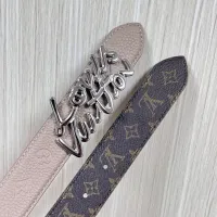 $64.00 USD Louis Vuitton AAA Quality Belts In 3.0cm For Women #1418664