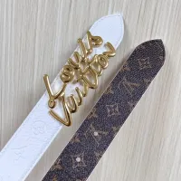 $64.00 USD Louis Vuitton AAA Quality Belts In 3.0cm For Women #1418667