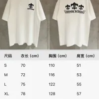 $56.00 USD Chrome Hearts T-Shirts Short Sleeved For Unisex #1418804
