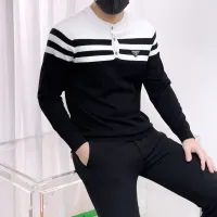 $85.00 USD Prada Sweaters Long Sleeved For Men #1419191
