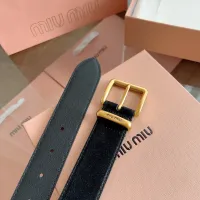 $56.00 USD MIU MIU AAA Quality Belts In 3.5cm For Unisex #1419241