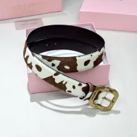 $56.00 USD MIU MIU AAA Quality Belts In 3.5cm For Unisex #1419244