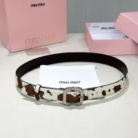 $56.00 USD MIU MIU AAA Quality Belts In 3.5cm For Unisex #1419245