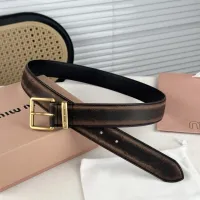 $56.00 USD MIU MIU AAA Quality Belts In 3.5cm For Unisex #1419257