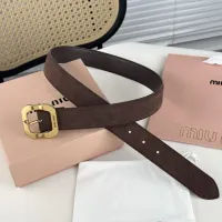 $56.00 USD MIU MIU AAA Quality Belts In 3.5cm For Unisex #1419264