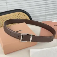 $56.00 USD MIU MIU AAA Quality Belts In 3.5cm For Unisex #1419270