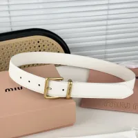 $56.00 USD MIU MIU AAA Quality Belts In 3.5cm For Unisex #1419278