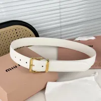 $56.00 USD MIU MIU AAA Quality Belts In 3.5cm For Unisex #1419279