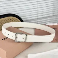 $56.00 USD MIU MIU AAA Quality Belts In 3.5cm For Unisex #1419280