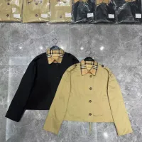 $132.00 USD Burberry Trench Coat Long Sleeved For Women #1419561