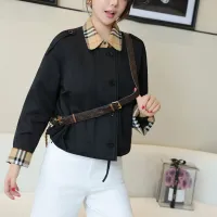 $132.00 USD Burberry Trench Coat Long Sleeved For Women #1419566