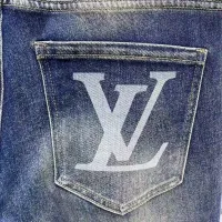 $68.00 USD Louis Vuitton LV Jeans For Men #1421196