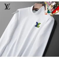 $40.00 USD Louis Vuitton LV T-Shirts Long Sleeved For Men #1421475