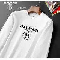 $40.00 USD Balmain T-Shirts Long Sleeved For Men #1421481